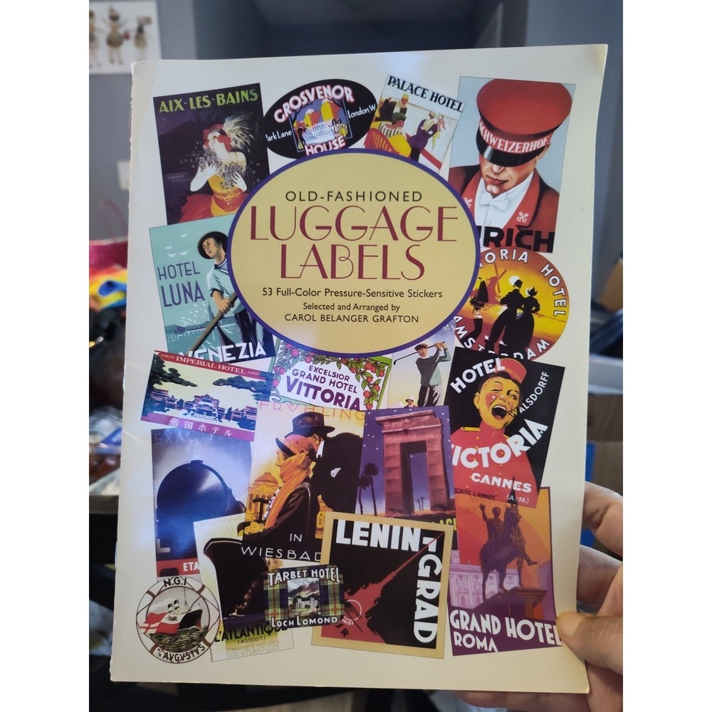 Dover Stickers Set: Old-Fashioned Luggage‎ Labels (2002, Book, Other)